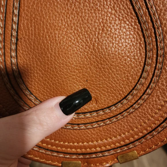 Chloe Small Marcie Saddle Bag - Picture 3 of 12